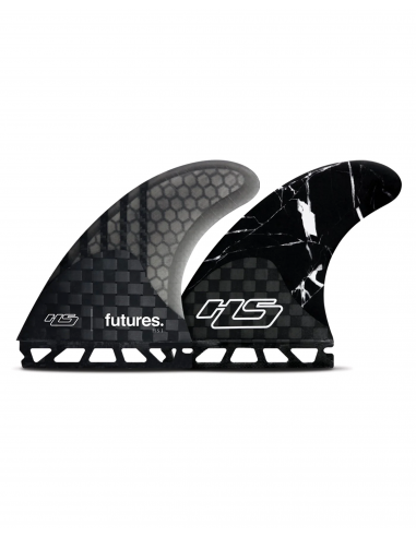 Futures Fins HS1 Generation V2 Thruster Surf Fins (L) Véritable concentré