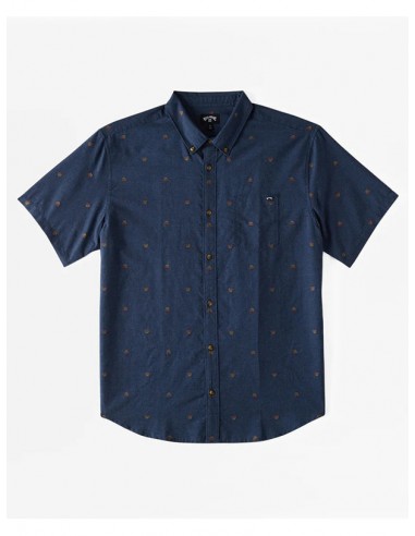 All Day Jacquard S/S Woven Shirt Venez acheter