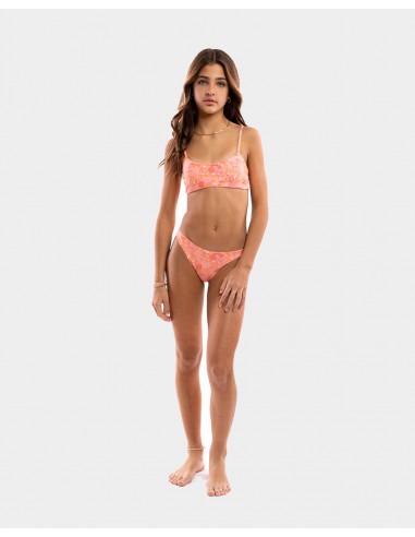 Girls (8-16) Rose Swimsuit Set rembourrage situé sous