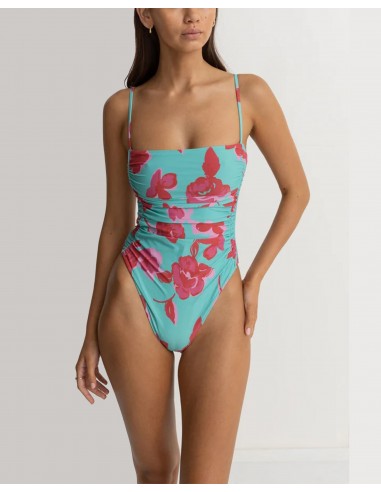 Inferna Floral Scrunched Side One Piece Livraison rapide