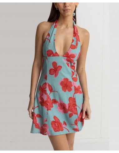 Inferna Floral Halter Dress en ligne