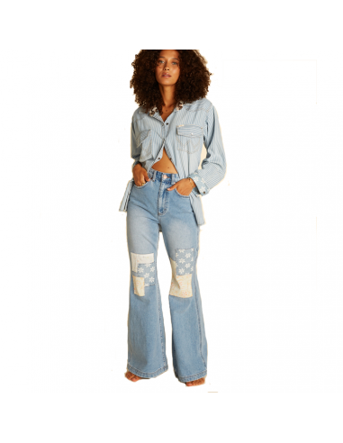 Billabong x Wrangler True Blue Bell Bottom Jeans Fin de série